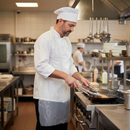 Dim Gray High-Performance Disposable Apron Box of 1000 - White