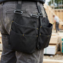 Flexible Holster Tool Pockets with Durable Fabric - Black