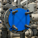 12" Class 150 Flange Stud Hole Insert - Blue LDPE