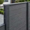 Composite Fencing Board 1800 x 150 x 20mm (4 Pack) - Slate