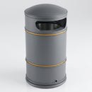 Round Polyethylene Litter Bin 95 Litre with Dual Access Apertures (view 2)