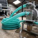3/4" Green Tint PVC Suction Hose – 30 Metre Coil, Light Duty