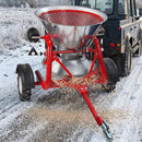 400kg Towable Salt Spreader with Galvanised Hopper