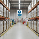 Dark Gray Premium Gangway Must Be Kept Clear Safety Sign for Safe Passage