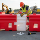 Sienna Premium Safety Barrier Angle Piece - Without Pin for Enhanced Stability