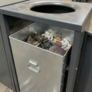 42 Litre Galvanised Steel Bin Liner with Handles