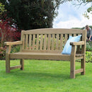Three Seater Garden Bench - Timber Construction