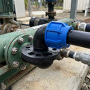 MDPE Elbow Flange — Right-Angle Plastic Pipe Fitting