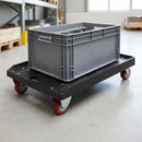 Four wheeled heavy duty container dolly – 300kg capacity