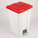 90 Litre Plastic Pedal Operated Recycling Bin (view 2)