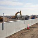 Gray Heavy Duty Hoarding Mesh Extension Panel for Enhanced Security