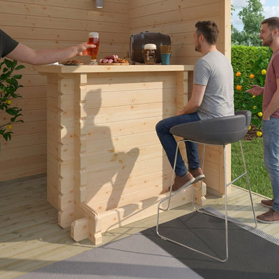 44mm Classic Cabin Bar for Log Cabins