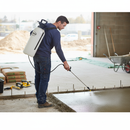 Light Gray Premium 8L Pressure Water Bottle Sprayer with Attachments