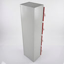 Four-Door Laminate Locker with Cam Lock – 300mm or 450mm Depth (view 2)