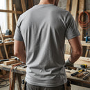 Classic Cotton Short Sleeve Work T-Shirt - Grey