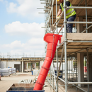 Light Gray 20" Premium Side Entry Hopper Rubbish Scaffold Chute