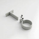 Adjustable Aluminium Pipe Clip 63mm Diameter — RAL 7035