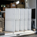 10 Pack 1hr Fire Rated Metal Access Panels 600x600mm