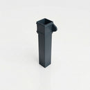 Traditional Aluminium Downpipe 72x72mm x 3m Eared Socket — RAL 7016