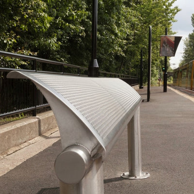 Stainless Steel Perch Bench – 2, 3 and 4-seater Urban Seating