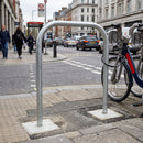 Galvanised Steel Hoop Barrier 60mm Tube 1300mm Height