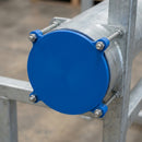 1½" Class 300/600 Flange Stud Hole Insert - Blue LDPE (view 2)