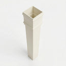 Traditional Downpipe Length 72x72mm x 3m Non-Eared Socket — RAL 9010