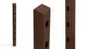 Classic 1800mm Sepia Brown Fence Post 48mm (view 2)