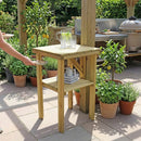 Outdoor Kitchen Side Table, Timber Construction