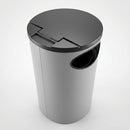 80 Litre blast resistant litter bin with limited aperture (view 2)