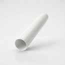 Flush Joint Aluminium Downpipe 63mm Diameter × 3m Length — RAL 9016
