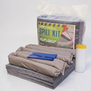 Recycled Cotton 30 Litre Universal Spill Kit with Socks, Pads & Wipes (view 2)