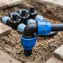 MDPE 90° Elbow Fitting for Compression Pipe