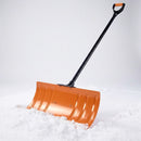 60cm wide snow pusher shovel steel powder coated