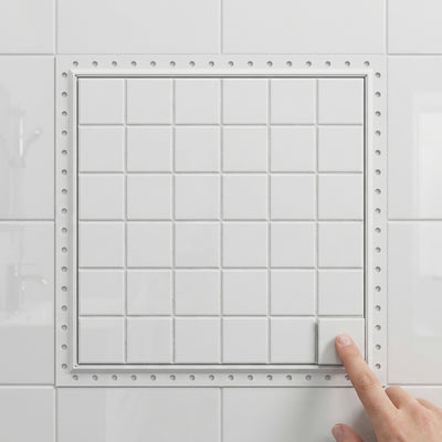 Tile-In Access Panel 600x600mm with Touch Catch Door