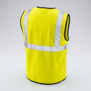 Class 2 Yellow Hi-Vis Safety Waistcoat, Medium to XXL (view 2)