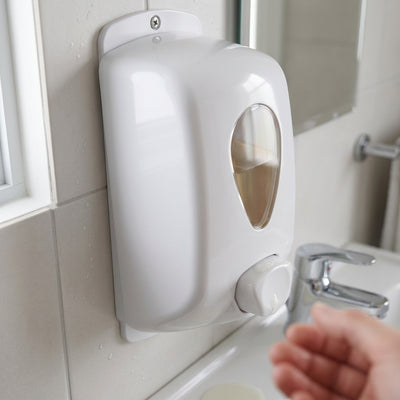 760ml wall mounted liquid soap and hand sanitiser dispenser
