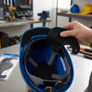 Replacement Sweatband for Safety Helmet with Velcro Backing - Black