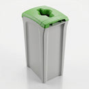 82 litre midi recycling bin propeller aperture top (view 2)