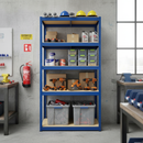 Dark Gray Premium Boltless Shelving Kit for Versatile Storage Solutions