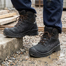 S7S Safety Boot with Fibreglass Toe Cap - Black