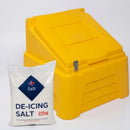 7 cu ft grit bin with 200kg white rock salt pack (view 2)