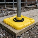 220mm Scaffold Base Plate - HDPE Plastic