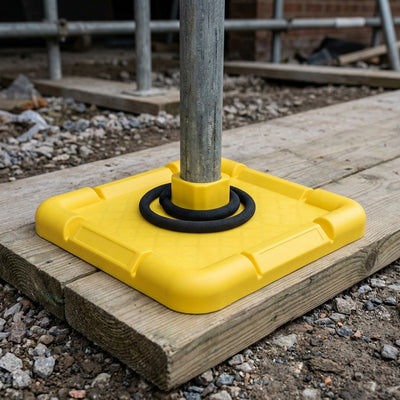 220mm Scaffold Base Plate - HDPE Plastic