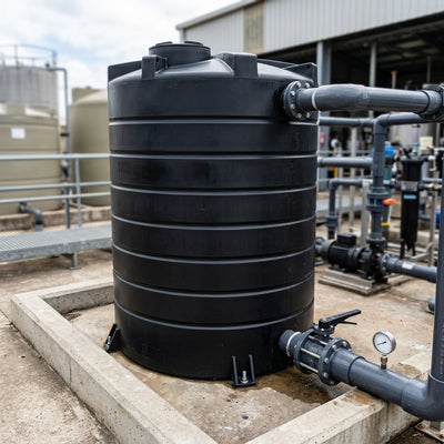 15,000 Litre Industrial Polyethylene Storage Tank