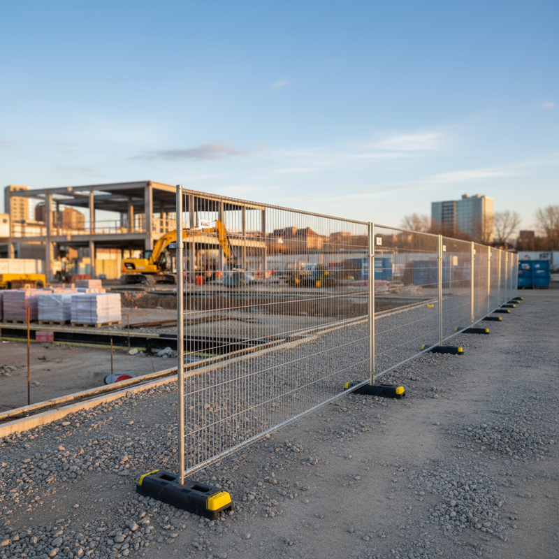 Dim Gray 10 x Heavy Duty Temporary Fencing Panels for Construction Sites