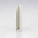 UF1 Aluminium Fascia Board Joint Cover - U Return Profile — RAL 9010