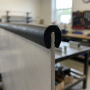 U-Profile Rubber Edge Protector 4x6mm for 1mm Panels - 1m EPDM (view 2)