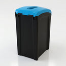 55 Litre Confidential Waste Recycling Bin with Lockable Aperture (view 2)