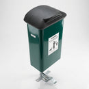 Pedal Operated Dog Waste Bin – 45 Litre Steel (view 2)